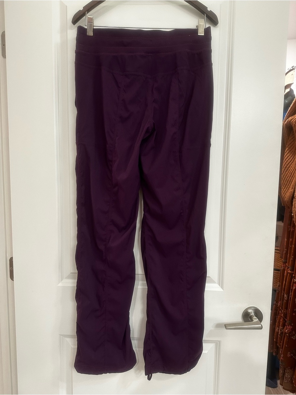 lululemon athletica Plum Purple Track Joggers